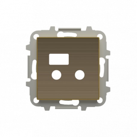 NIESSEN 2CLA856830A1201 2CLA856830A1201 8568.3 OE NIESSEN Tapa módulo entradas/salidas y USB OE